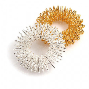 ماساژور حلقوی انگشت سوجوک SuJok Ring (ست طلایی و نقره ای)